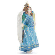 Jay Strongwater 2023 Angel Glass Ornament Christmas Ornaments Jay Strongwater 