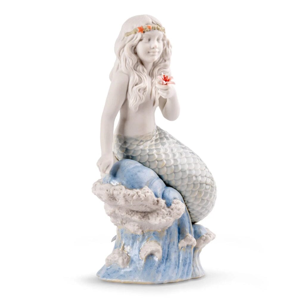 Lladro Porcelain Ocean's Little Mermaid Figurine Figurines Lladro 