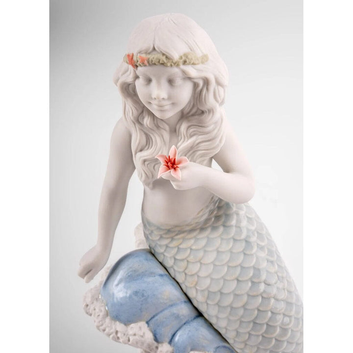 Lladro Porcelain Ocean's Little Mermaid Figurine Figurines Lladro 