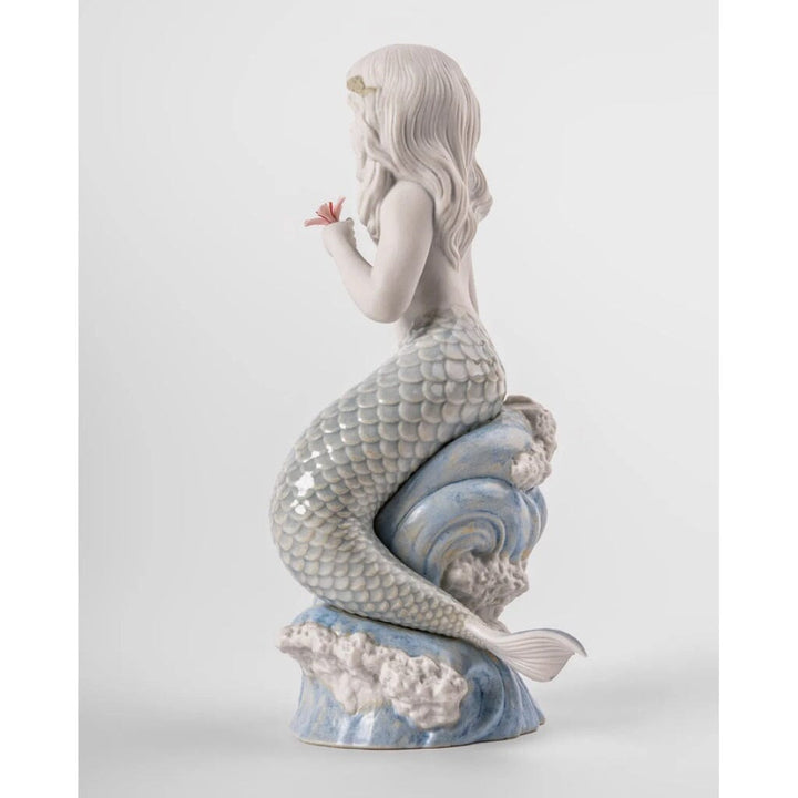 Lladro Porcelain Ocean's Little Mermaid Figurine Figurines Lladro 