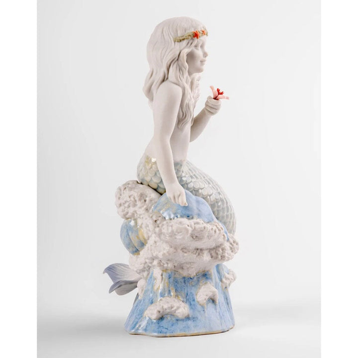 Lladro Porcelain Ocean's Little Mermaid Figurine Figurines Lladro 