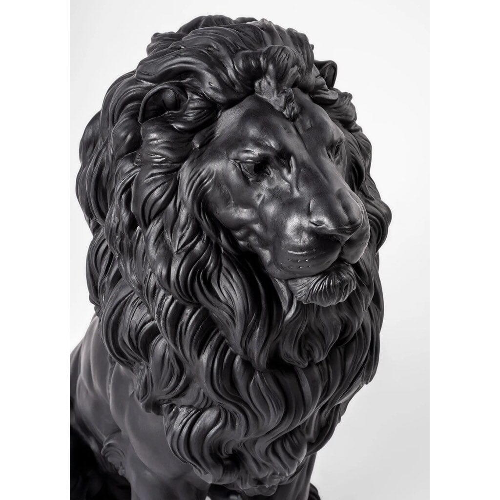 Lladro Porcelain Majestic Lion Figurine Figurines Lladro 