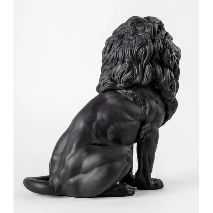 Lladro Porcelain Majestic Lion Figurine Figurines Lladro 