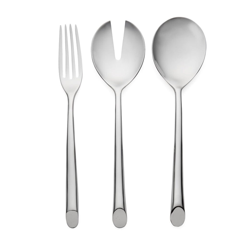 Nambe Frond 3-Piece Hostess Set Flatware Nambe 
