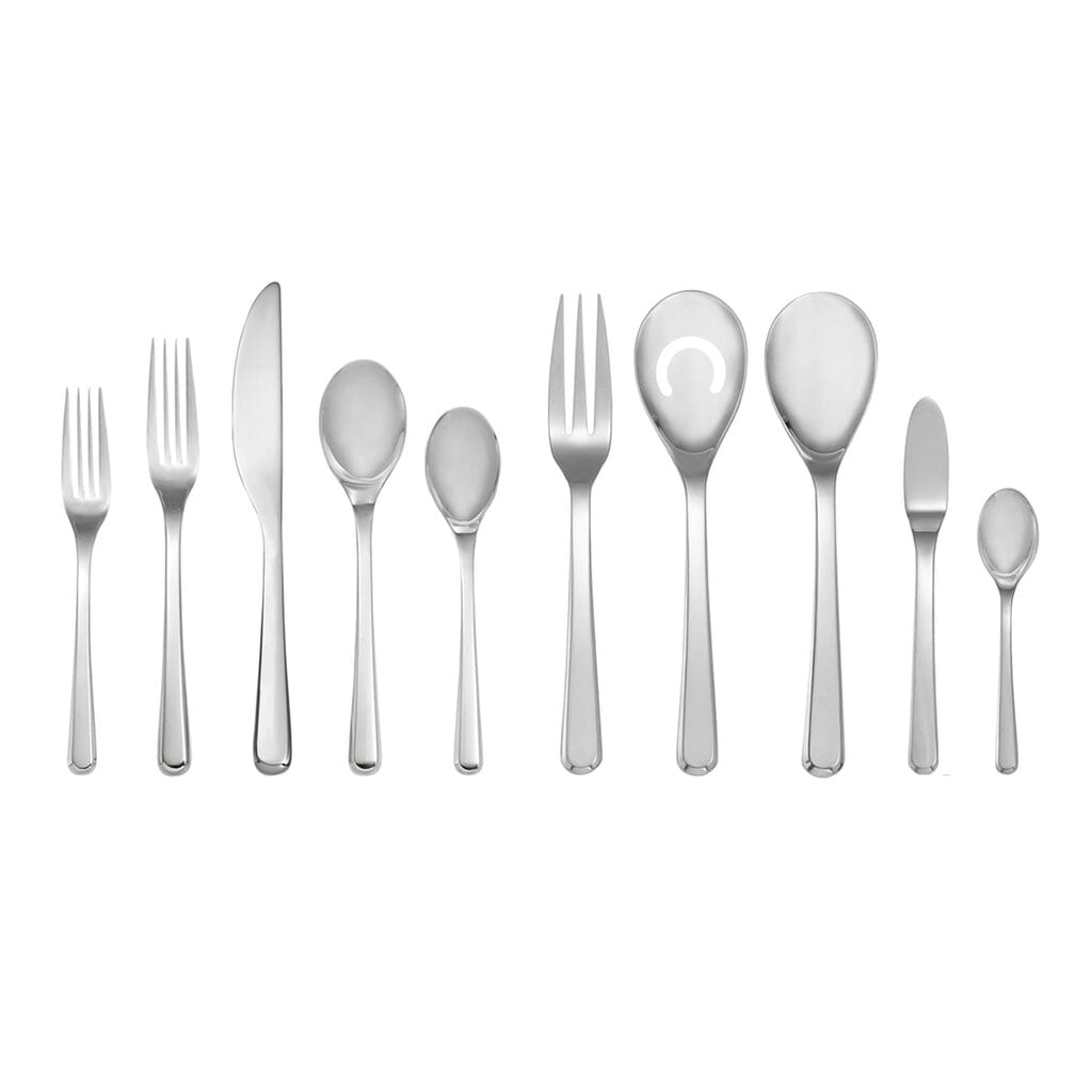 Nambe Aura 45-Piece Flatware Set Flatware Nambe 
