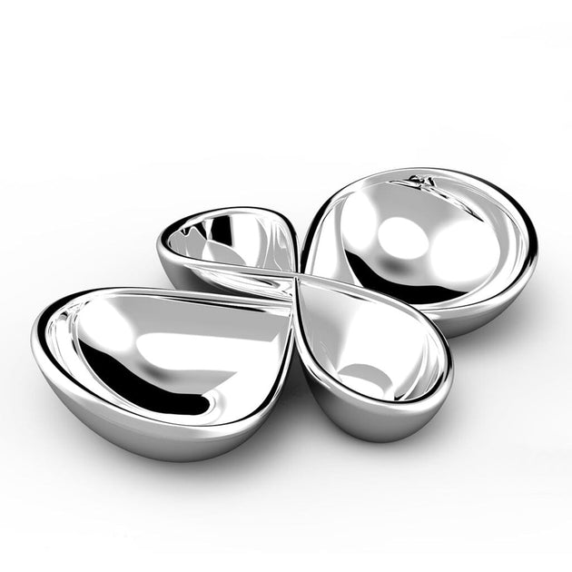 Nambe Infinity 2 Piece Server Fine Decor Direct