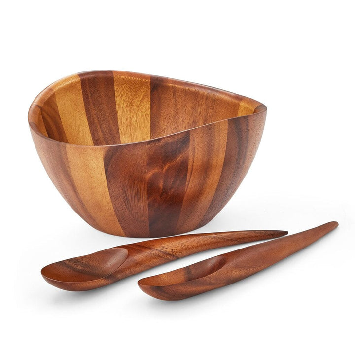 Nambe Harmony 3-Piece Salad Set Salad Bowls Nambe 