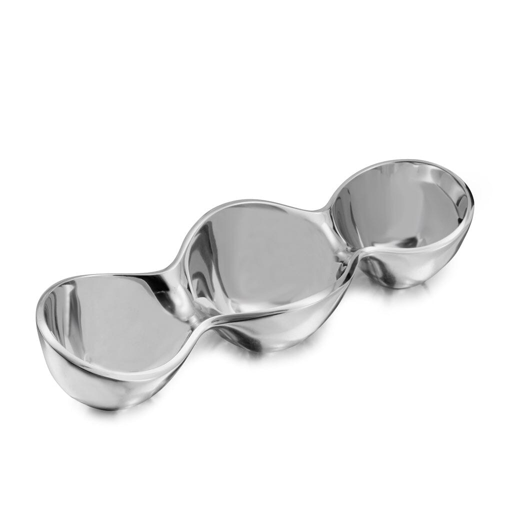 Nambe Triple Condiment Server – Fine Decor Direct