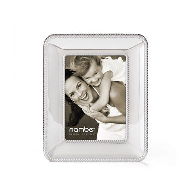 Nambe Braid Picture Frame - 5" x 7" Picture Frames Nambe 