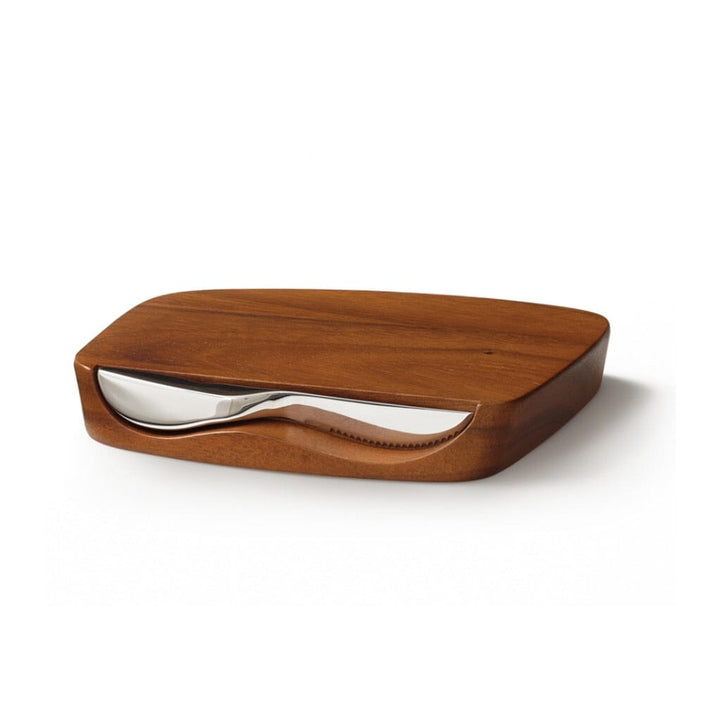 Nambe Blend Bar Board With Knife Servers Nambe 