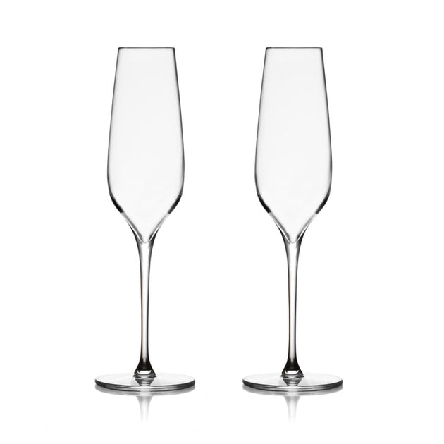 Nambe Vie Champagne Flutes Set of 2 Fine Decor Direct