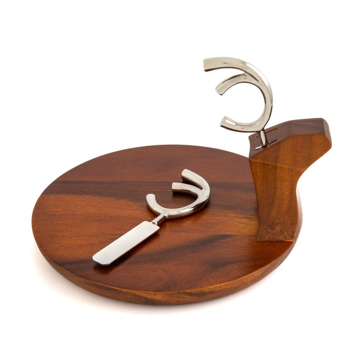 Nambe Reindeer Cheese Board Christmas Nambe 