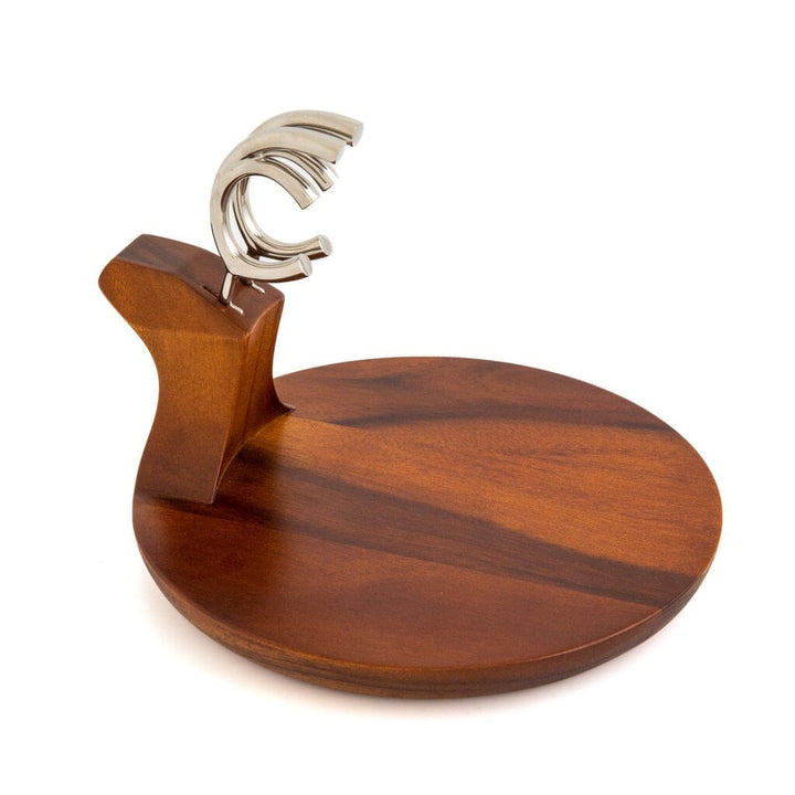 Nambe Reindeer Cheese Board Christmas Nambe 
