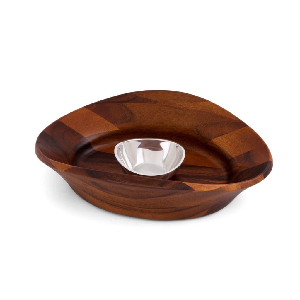Nambe Ripple Chip & Dip Chip & Dip Nambe 