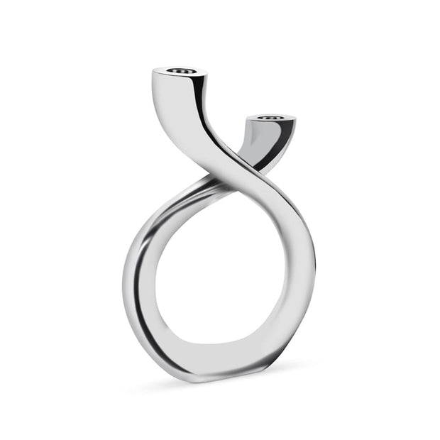 Nambe Tango Candleholder 12" Fine Decor Direct