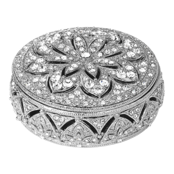 Olivia Riegel Silver Windsor Round Box Boxes Olivia Riegel 
