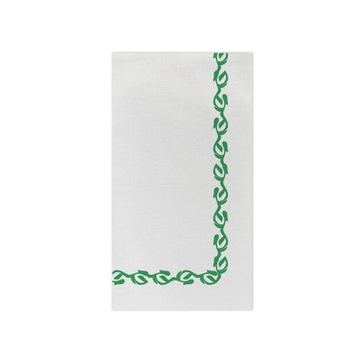 Vietri Papersoft Napkins Florentine Green Guest Towels Napkins Vietri 