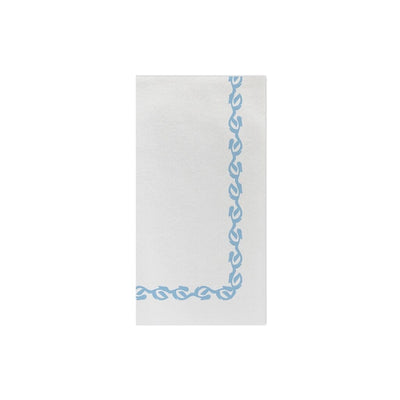 Vietri Papersoft Napkins Florentine Light Blue Guest Towels Napkins Vietri 
