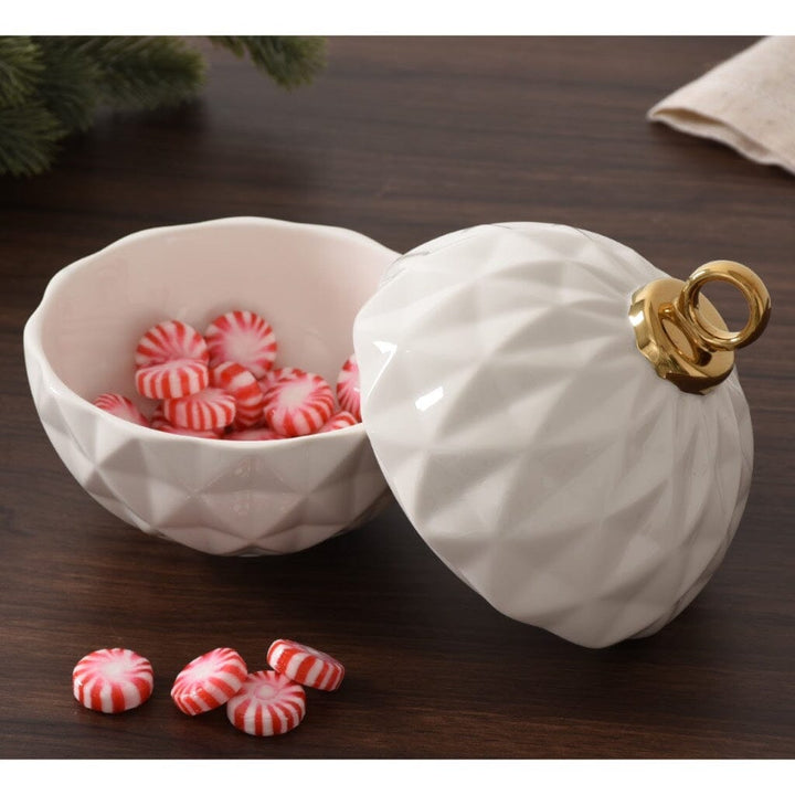 Pampa Bay Large Ornament Bowl - Gold Bowls Pampa Bay 