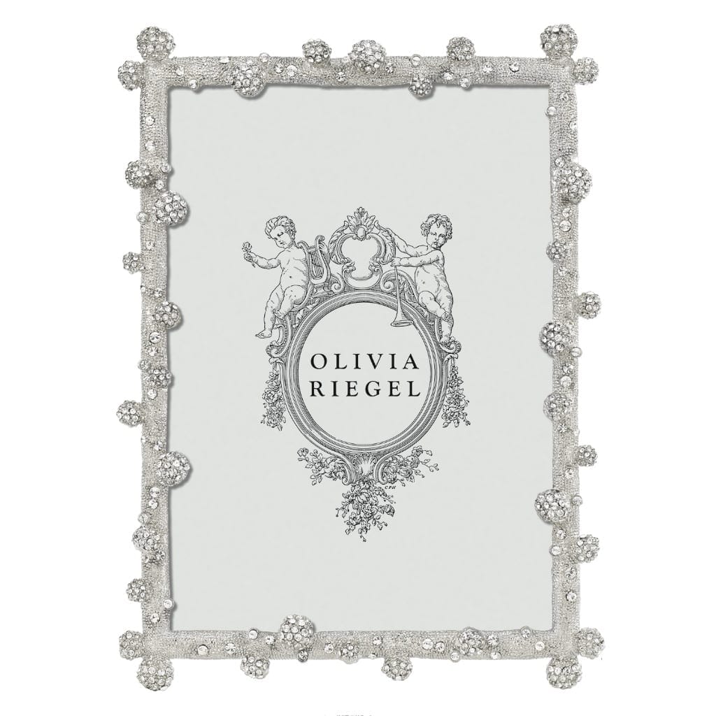 Olivia Riegel Silver Pave Odyssey 5" x 7" Frame Picture Frames Olivia Riegel 
