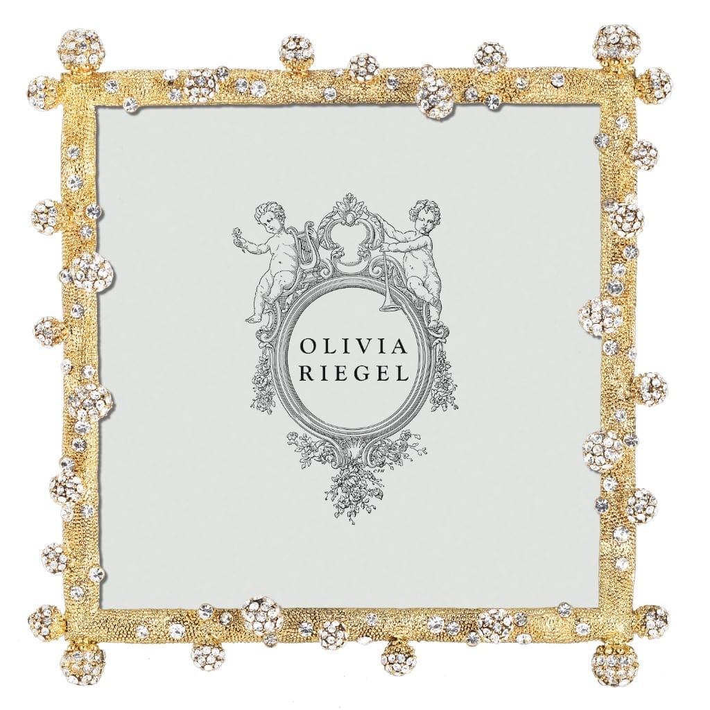 Olivia Riegel Gold Pave Odyssey 5" x 5" Frame Picture Frames Olivia Riegel 