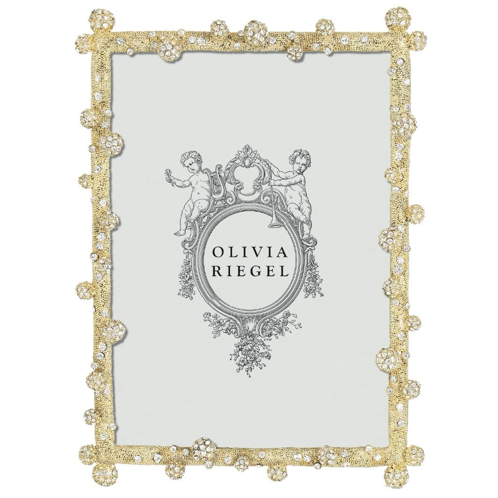 Olivia Riegel Gold Pave Odyssey 5" x 7" Frame Picture Frames Olivia Riegel 