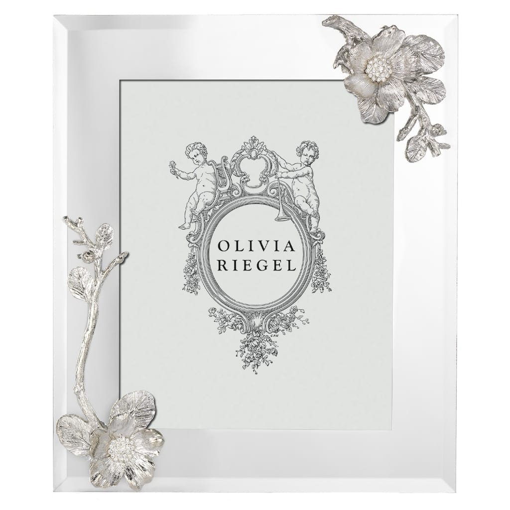 Olivia Riegel Silver Botanica 8" x 10" Frame Picture Frames Olivia Riegel 