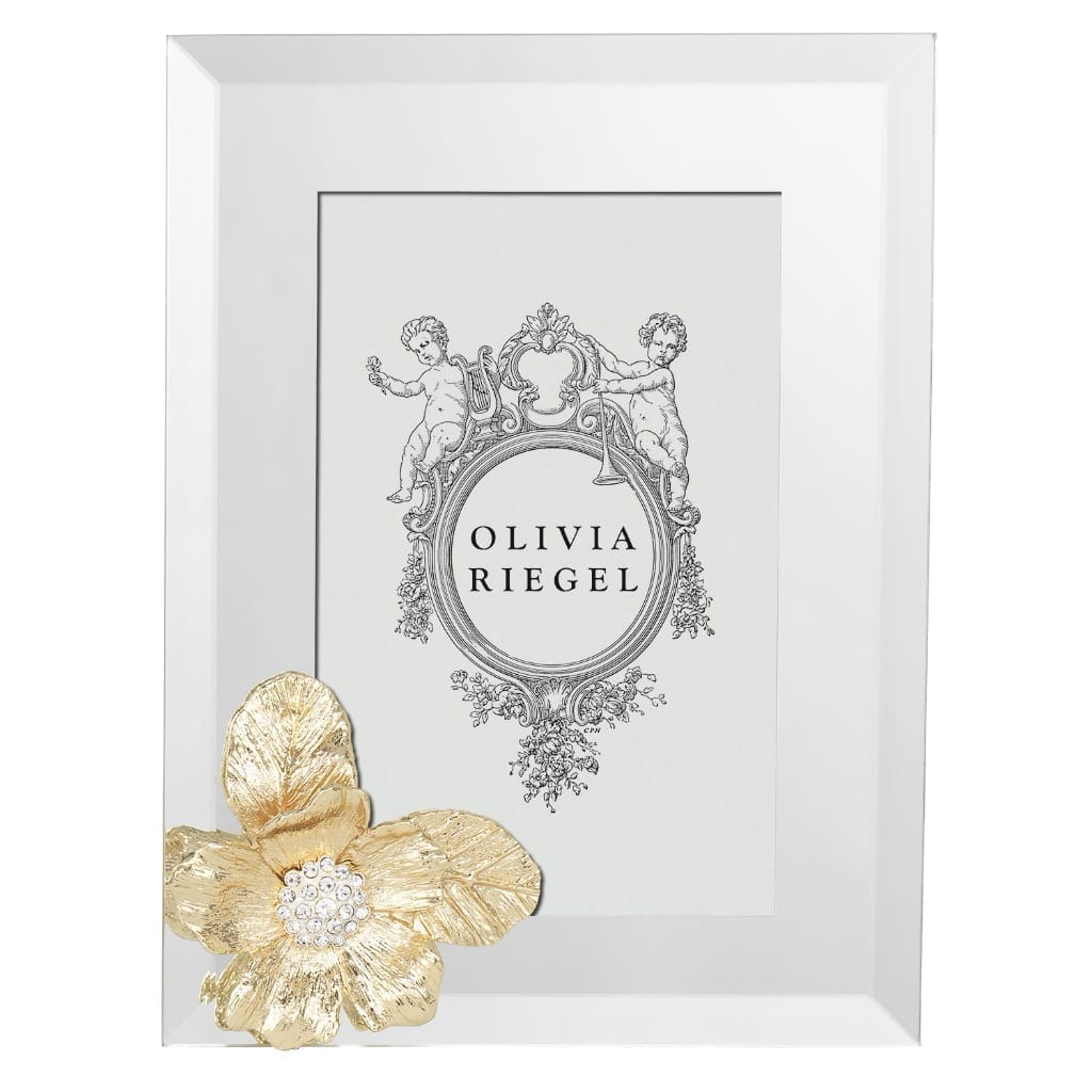 Olivia Riegel Gold Botanica 4" x 6" Frame Picture Frames Olivia Riegel 