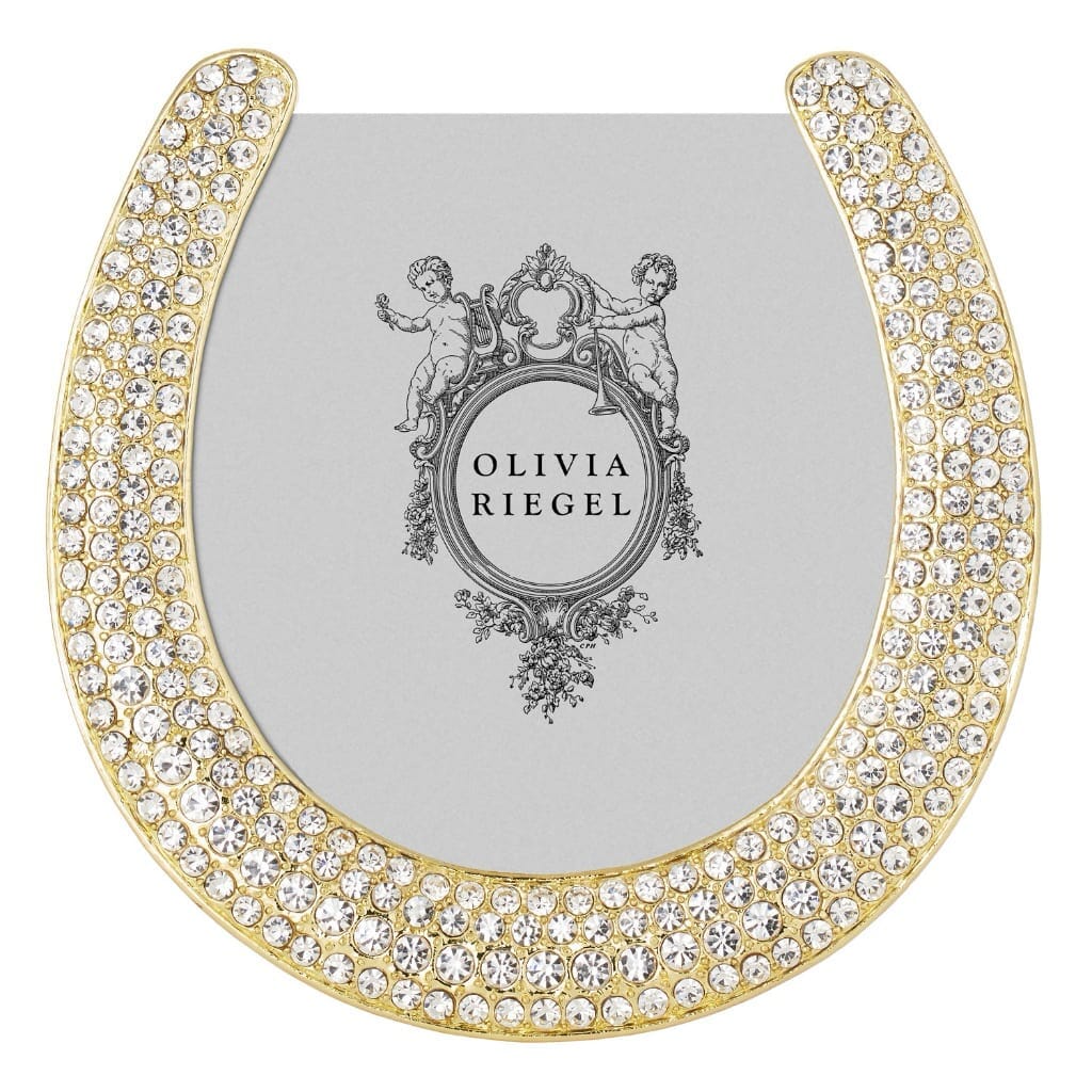 Olivia Riegel Gold Horseshoe 3.5" Frame Picture Frames Olivia Riegel 