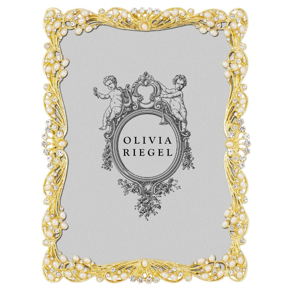 Olivia Riegel Gold Audrey 5" x 7" Frame Picture Frames Olivia Riegel 