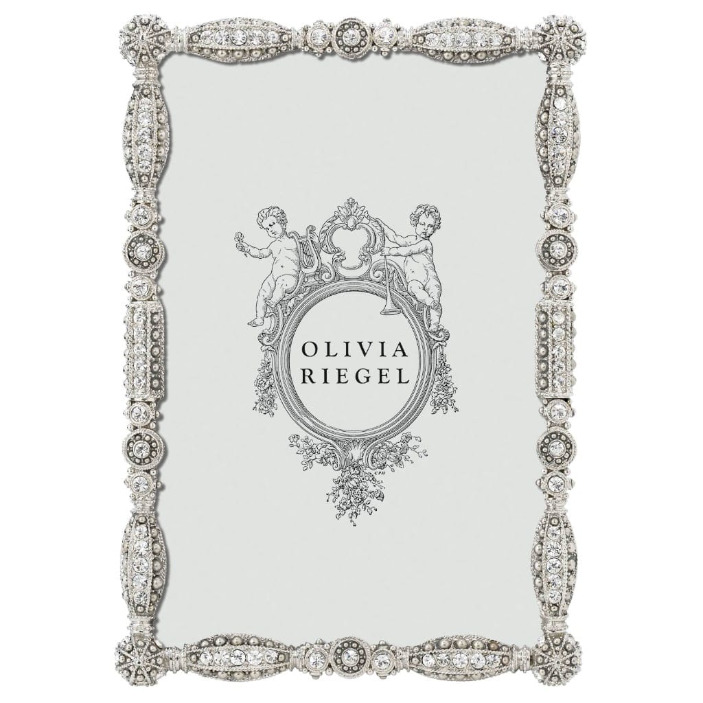 Olivia Riegel Silver Asbury 4" x 6" Frame Picture Frames Olivia Riegel 