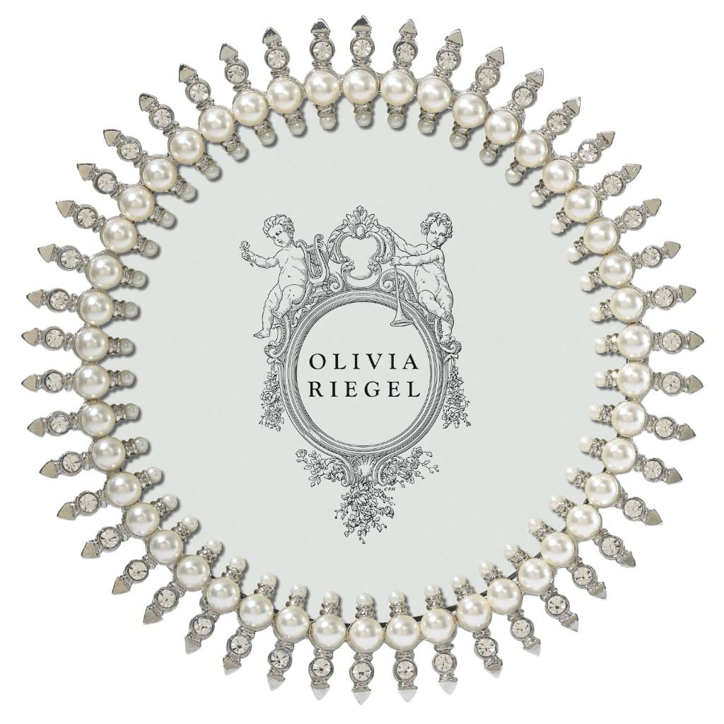 Olivia Riegel Pearl Jubilee 5" Round Frame Picture Frames Olivia Riegel 