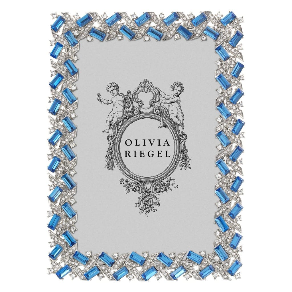 Olivia Riegel Sapphire Hamilton 4" x 6" Frame Picture Frames Olivia Riegel 
