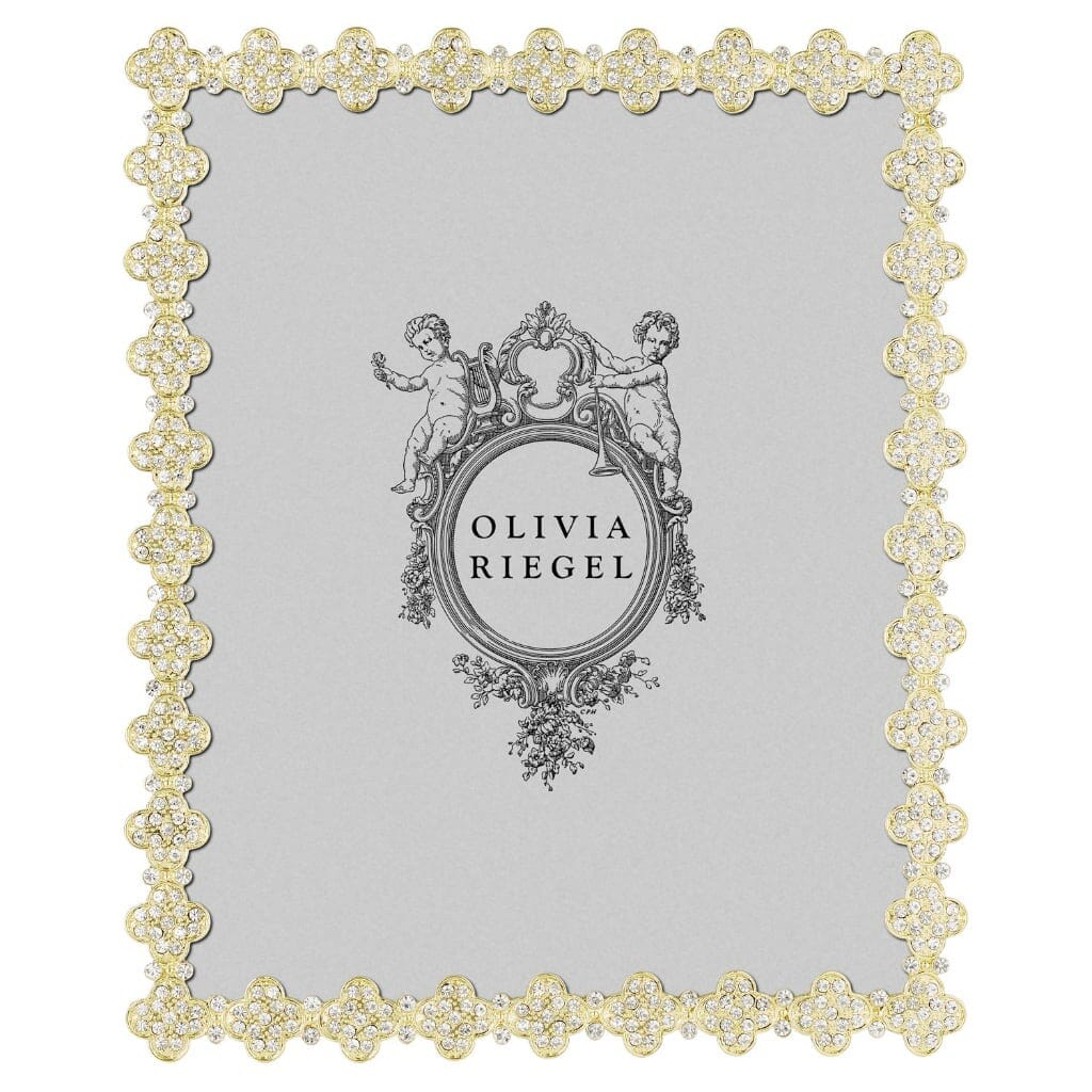 Olivia Riegel Gold Pave Clover 8" x 10" Frame Picture Frames Olivia Riegel 