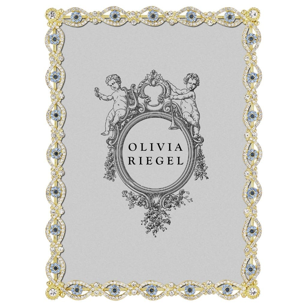 Olivia Riegel Gold Evil Eye 5" x 7" Frame Picture Frames Olivia Riegel 