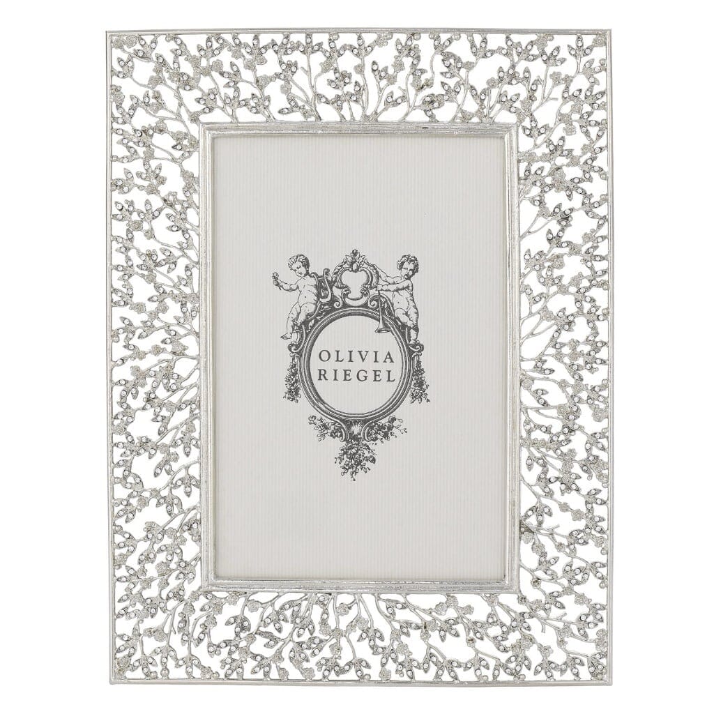 Olivia Riegel Silver Isadora 4" x 6" Frame Picture Frames Olivia Riegel 