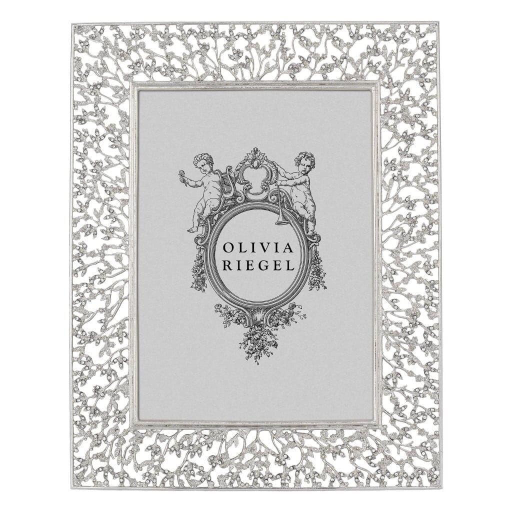 Olivia Riegel Silver Isadora 5" x 7" Frame Picture Frames Olivia Riegel 