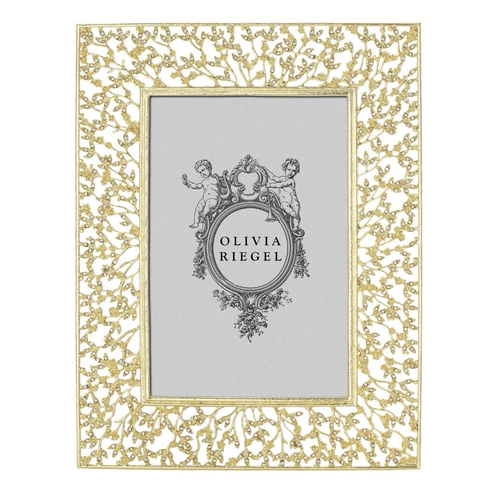 Olivia Riegel Gold Isadora 4" x 6" Frame Picture Frames Olivia Riegel 