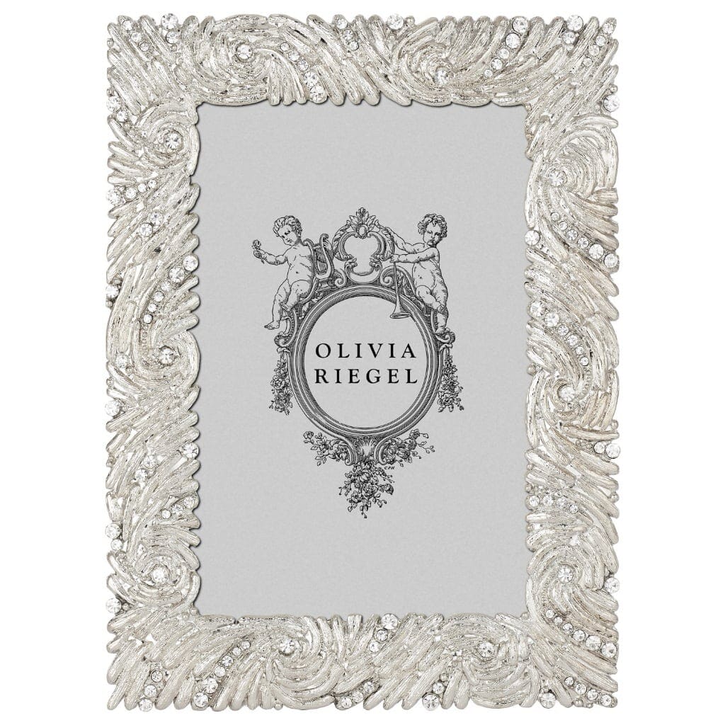 Olivia Riegel Silver Marina 4" x 6" Frame Picture Frames Olivia Riegel 