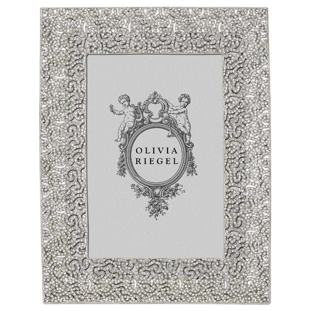Olivia Riegel Silver Biarritz 5" x 7" Frame Picture Frames Olivia Riegel 