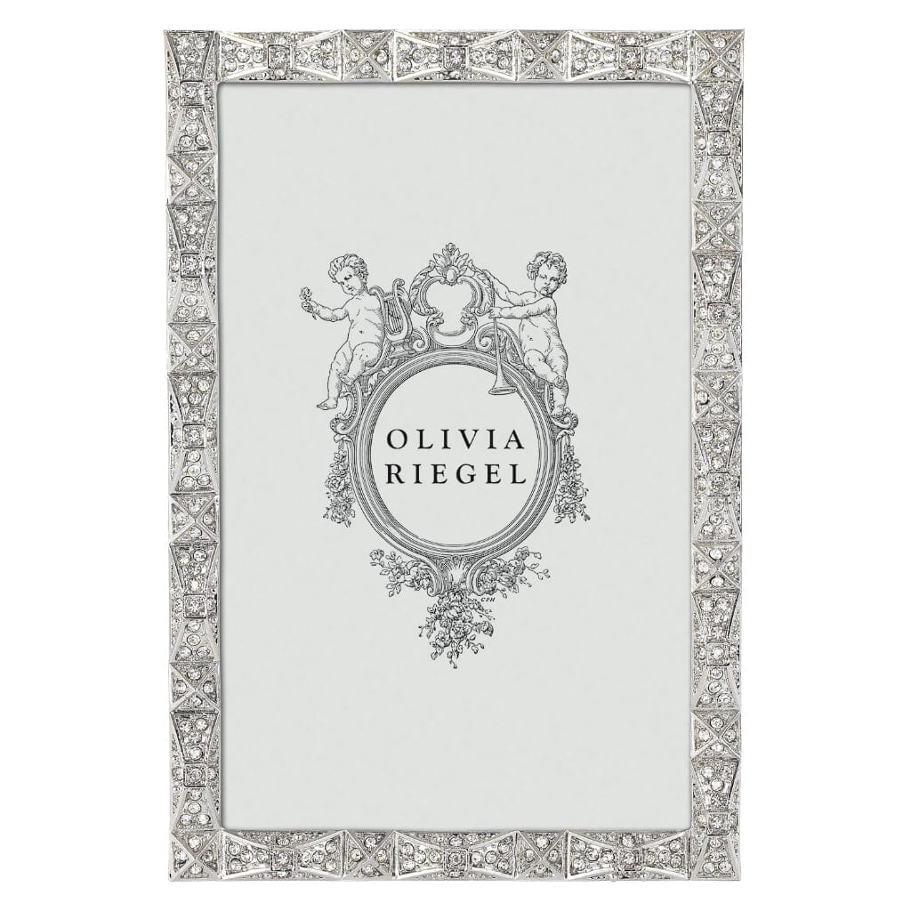 Olivia Riegel Silver Remy 4" x 6" Frame Picture Frames Olivia Riegel 