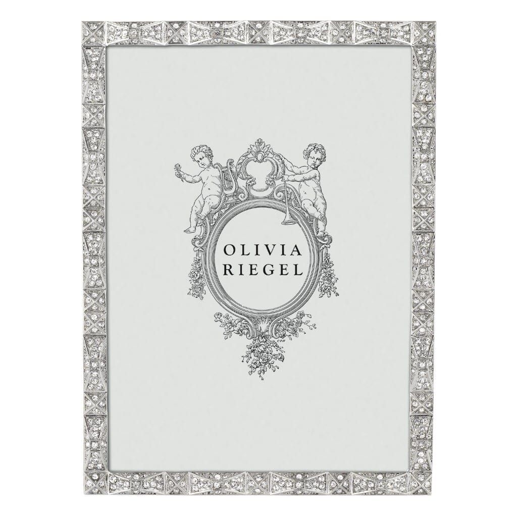 Olivia Riegel Silver Remy 5" x 7" Frame Picture Frames Olivia Riegel 