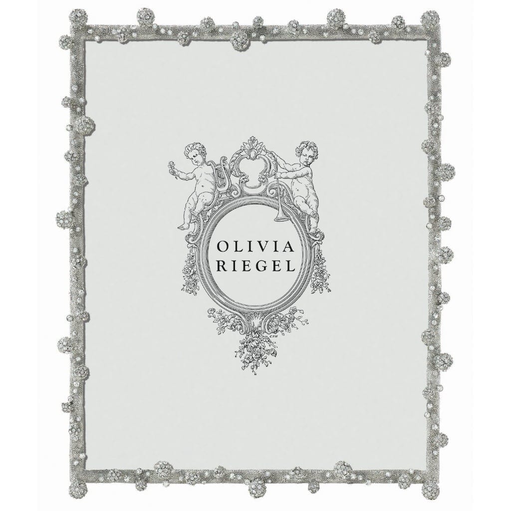 Olivia Riegel Silver Pave Odyssey 8" x 10" Frame Picture Frames Olivia Riegel 