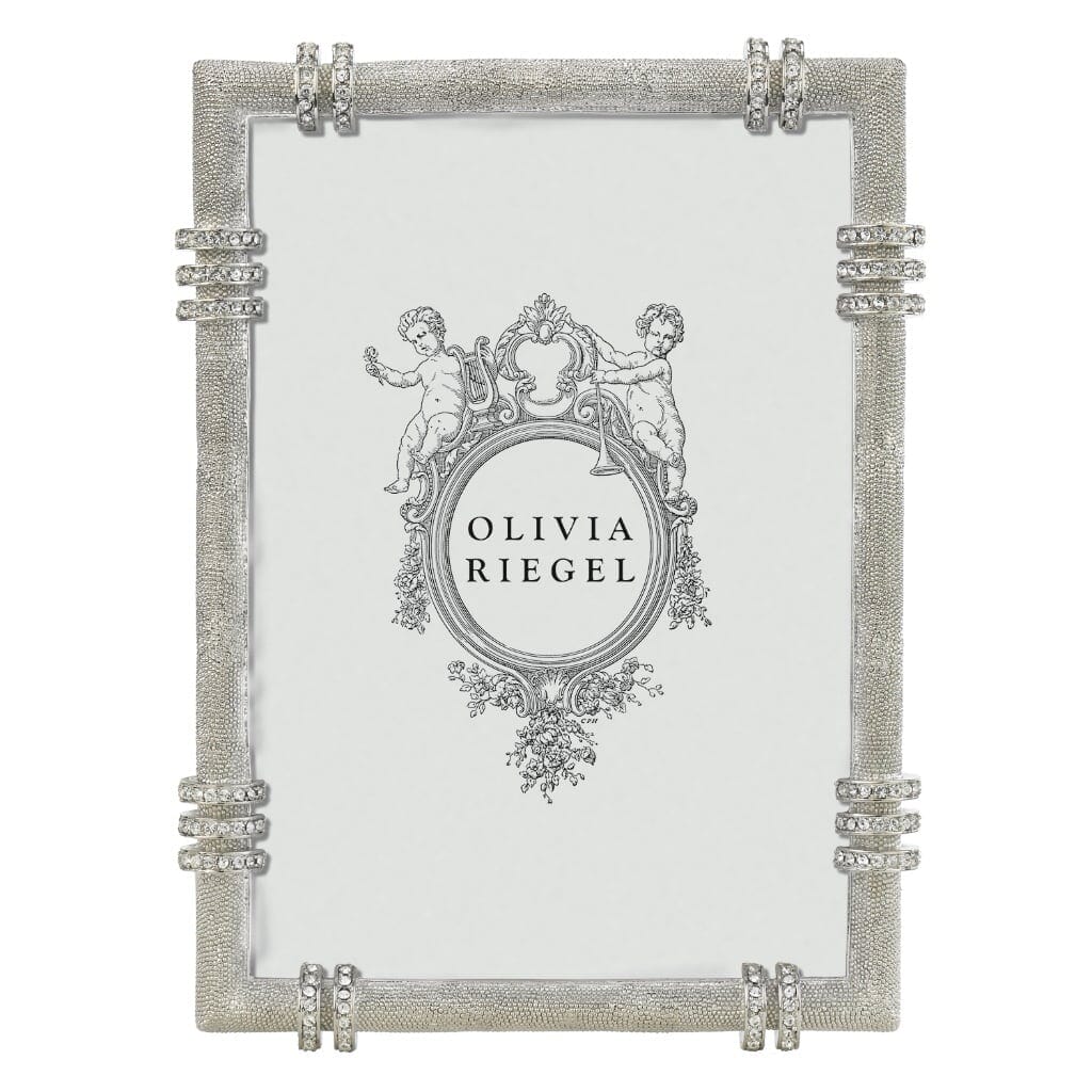 Olivia Riegel Silver Cassini 5" x 7" Frame Picture Frames Olivia Riegel 