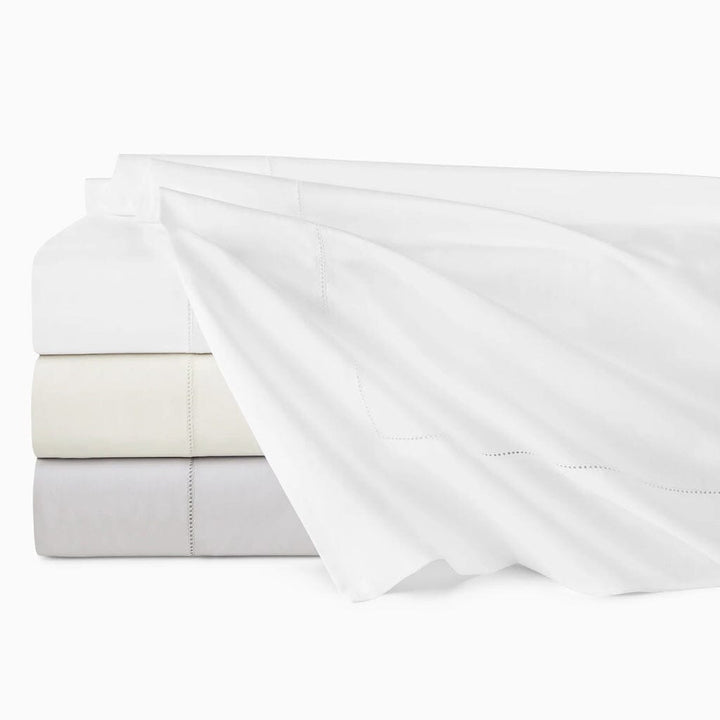 Sferra Giza 45 Percale Queen Flat Sheet 96" x 114" Bedding Sferra 