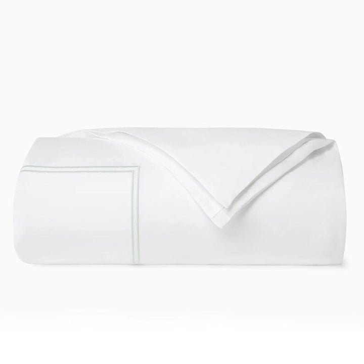 Sferra Grande Hotel King Duvet Cover 106" x 92" Bedding Sferra WHITE/MIST 