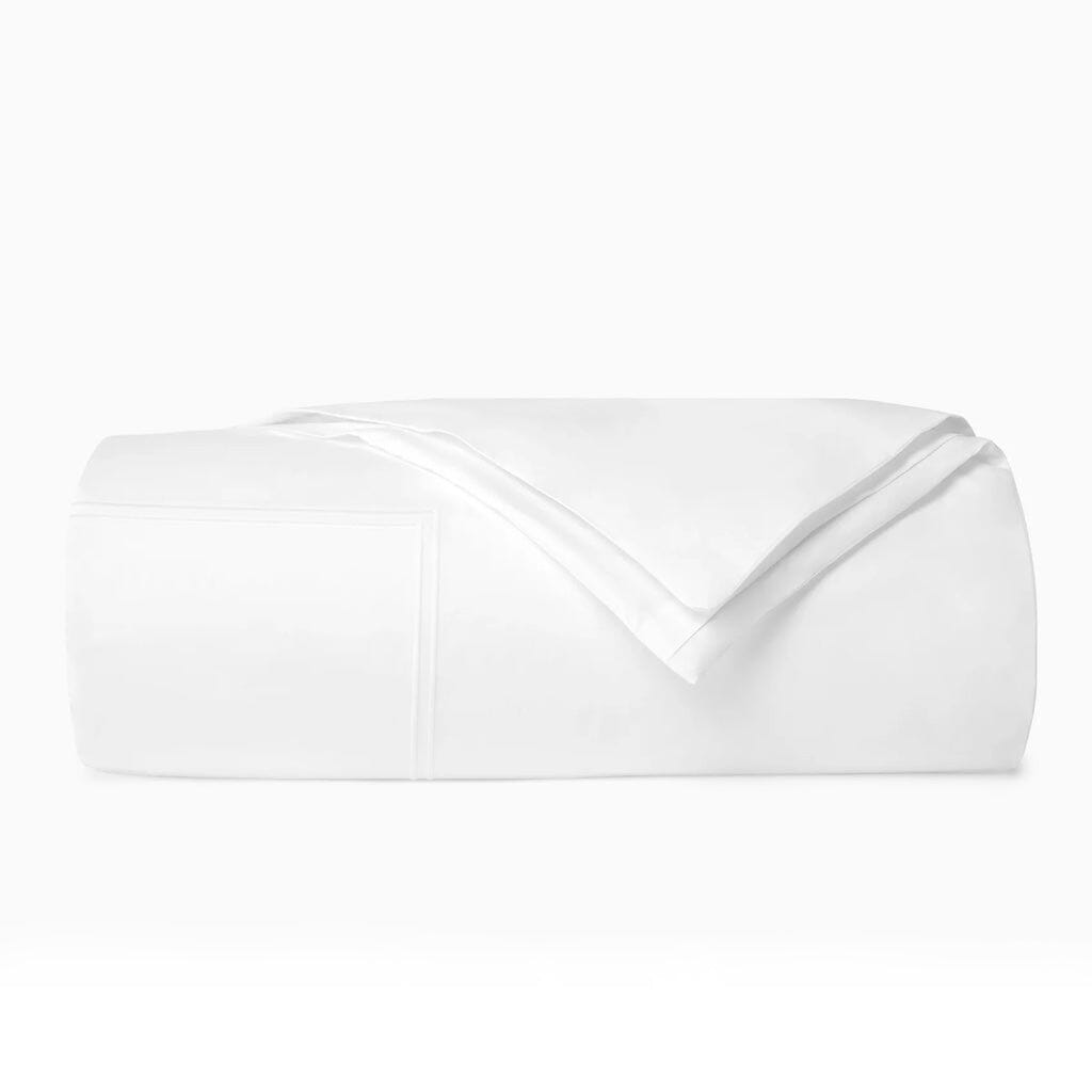Sferra Grande Hotel King Duvet Cover 106" x 92" Bedding Sferra WHITE/WHITE 