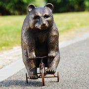 SPI Garden Big Bear on Little Trike Sculpture Sculptures SPI 