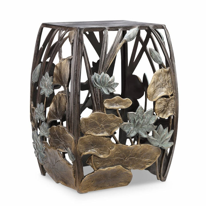 SPI Garden Water Lilies Garden Stool & Table Stool SPI 