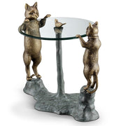 SPI Home Curious Cats End Table Tables SPI 